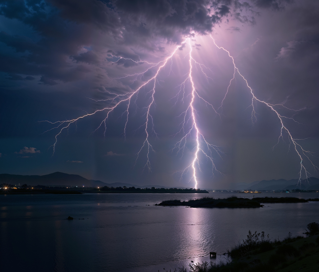 Time Between Thunder And Lightning
